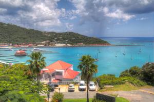 a view of a harbor with boats in the water at Castle Villas at Bluebeards by Capital Vacations in Charlotte Amalie