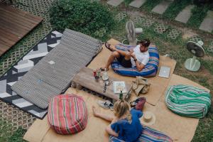 入住The Yard Bangkok Hostel的客人