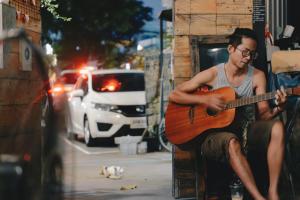 入住The Yard Bangkok Hostel的客人