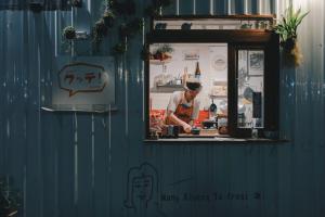 入住The Yard Bangkok Hostel的客人