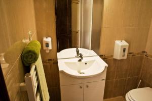 Koupelna v ubytování Villa Diana
