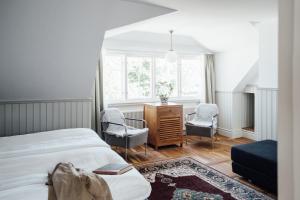 Voodi või voodid majutusasutuse Kivikstrand Badhotell toas