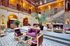 Posezení v ubytování Shah Palace Luxury Museum Hotel