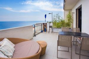 Nespecifikovaný výhled na moře nebo výhled na moře při pohledu z apartmánu