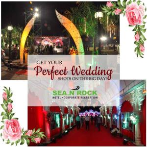 Ihren perfekten Hochzeitstermin am großen Tag bei Scar Resort Rock Hotel konkurrierende Hochzeit bekommen in der Unterkunft Hotel Sea N Rock in Thane
