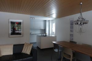 Kuchyň nebo kuchyňský kout v ubytování Ferienwohnung Sonnmatt