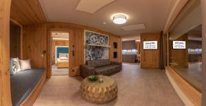 Posezení v ubytování Appartement Zillertal Klee mit Restaurant KleemenTine