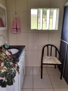 Кухня или мини-кухня в Casa de Campo Passo do Tatu
