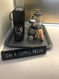 Coffee and tea making facilities at DISTRiCT 01-Luxury Urban Lofts