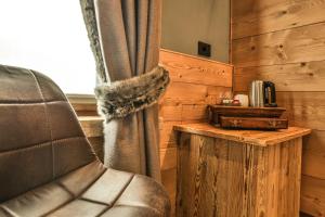 Et opholdsområde på Alpine Rooms Guesthouse
