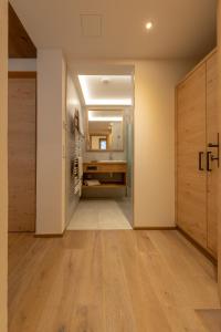 Giường trong phòng chung tại Hotel Garni Glockenstuhl