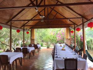 Restaurace v ubytování Nam Thanh Homestay