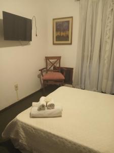 TV a/nebo společenská místnost v ubytování Wiener Haus Hotel + 37 fotografií