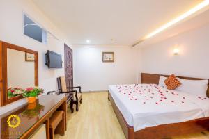 Postel nebo postele na pokoji v ubytování LE SOLEIL HOTEL managed by NEST Group