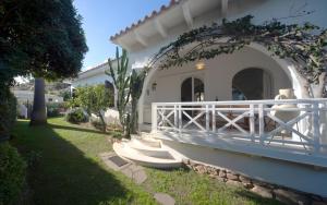 A garden outside Villa Mediterranea