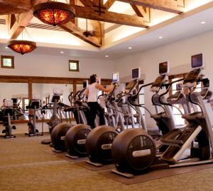 Fitness centrum a/nebo fitness zařízení v ubytování Hacienda Beach Club & Residences