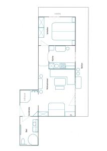 Plan piętra w obiekcie Apartment Kendlbacher