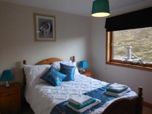 Postel nebo postele na pokoji v ubytování Apartment 2, Craigmore, Upper Baila, Lerwick