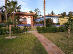 Zahrada ubytování Beach Hotel Dos Mares