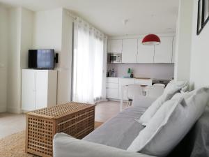 TV a/nebo společenská místnost v ubytování Panorama Beach