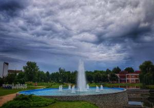 The swimming pool at or close to Kertvárosi Apartman II