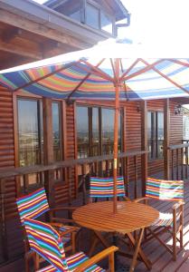 Balkon oz. terasa v nastanitvi Hostal Doña Tamy