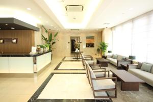 Posezení v ubytování Hotel Hokke Club Oita