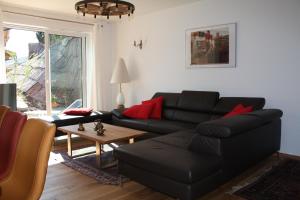 A seating area at SonnenChalet Werfenweng