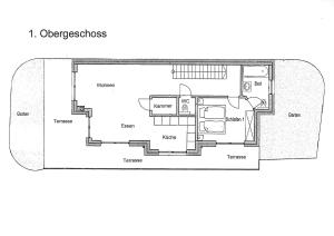 The floor plan of SonnenChalet Werfenweng