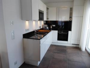 A kitchen or kitchenette at SonnenChalet Werfenweng