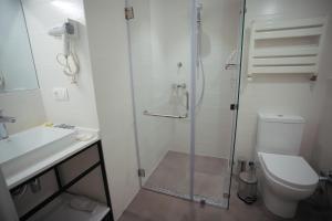 Koupelna v ubytování HOTEL SABU