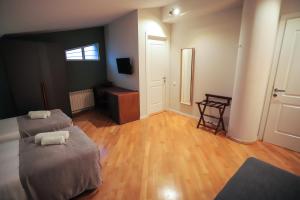 Postel nebo postele na pokoji v ubytování HOTEL SABU
