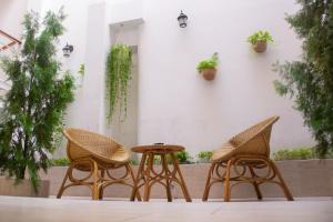 Posezení v ubytování Akel House Hotel