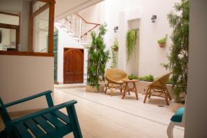 Posezení v ubytování Akel House Hotel