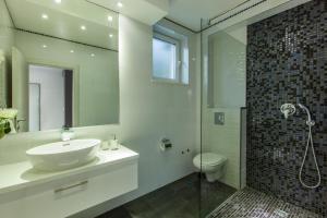 Kúpeľňa v ubytovaní Villa Palladium