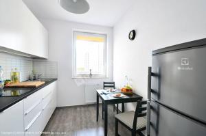 Kuchnia lub aneks kuchenny w obiekcie Apartament 4 Żagiel