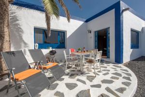 Patio alebo iná vonkajšia časť ubytovania Finca Las Laderas