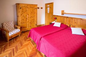 Meublé Albergo Dante客房内的一张或多张床位