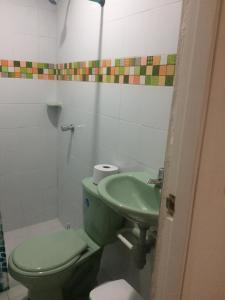 Koupelna v ubytování Casa D' Linda