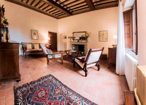 Posedenie v ubytovaní Villa di Campagna Santa Giulia
