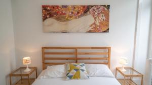 Postel nebo postele na pokoji v ubytování São Lázaro Lisbon Apartments