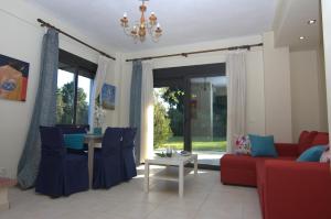 Posezení v ubytování PETRA MARE VILLA
