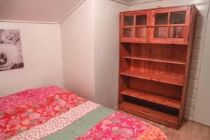 Cama ou camas em um quarto em "Esdoorn" ontspannen in de hottub
