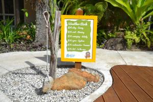 Vrt pred nastanitvijo Rarotonga Daydreamer Escape