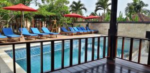 Bazén v ubytování Sari Villa Ubud nebo v jeho okolí