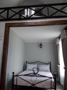 Postel nebo postele na pokoji v ubytování Sky cottage Bungalow
