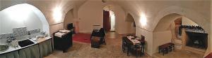 TV a/nebo společenská místnost v ubytování B&b Il Cortile