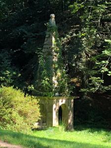 Zahrada ubytování Château de Lannouan