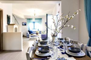 Posezení v ubytování Lindos Luxury Retro Villas