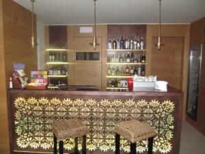 Lounge nebo bar v ubytování Mario's Garni